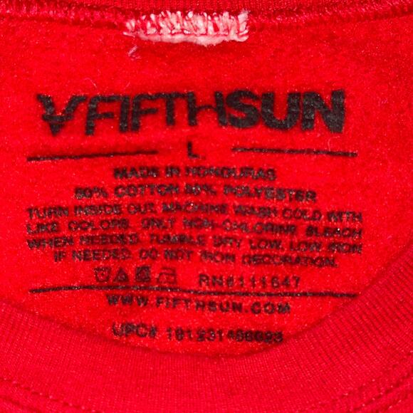 Fifth Sun Holiday Hedgehog Ugly Christmas Sweatshirt Size Large - Picture 3 of 3